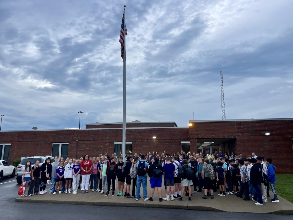 See You at the Pole by FCA at Community Middle School