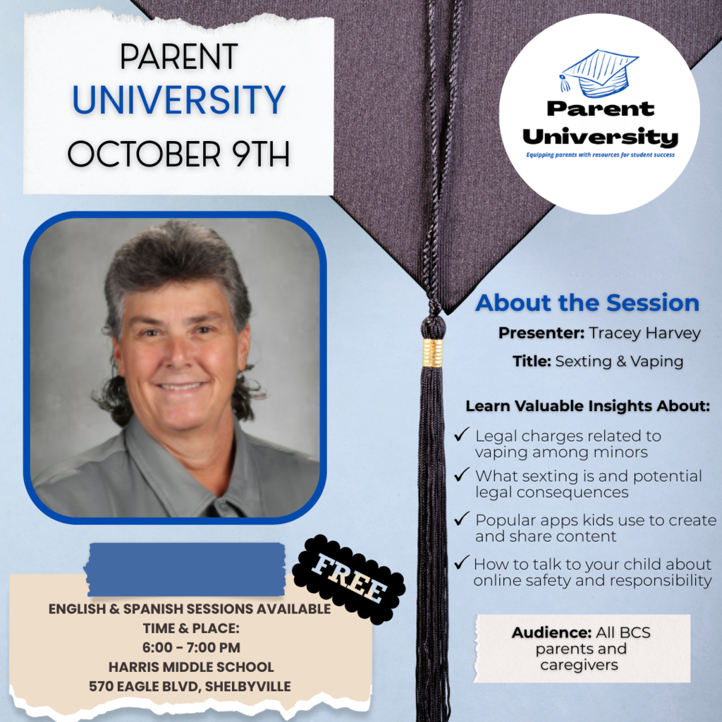 Parent University October 9th