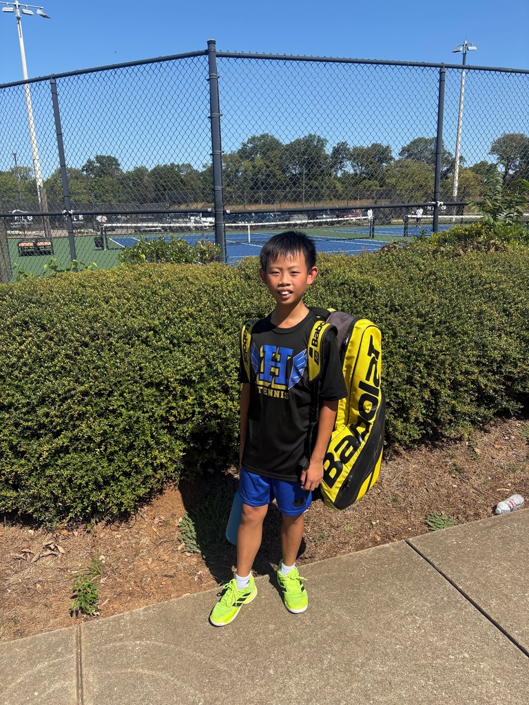 HMS Boys Tennis Team Competes in the TSSAA Middle School State Tournament