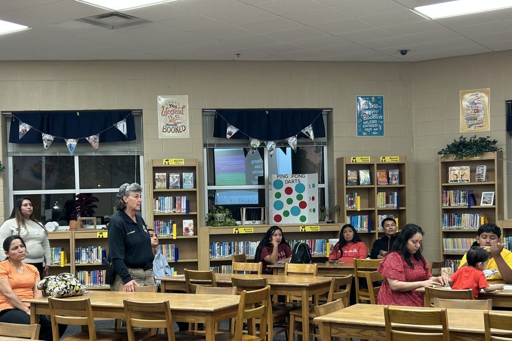 Parent University with Lt. Tracey Harvey