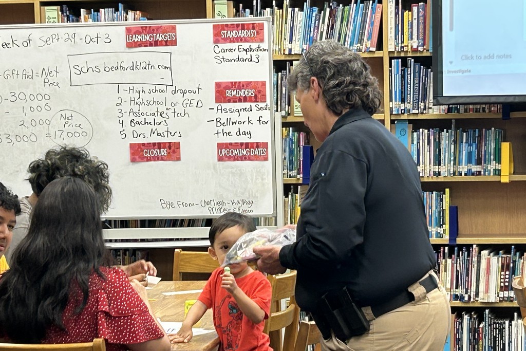 Parent University with Lt. Tracey Harvey