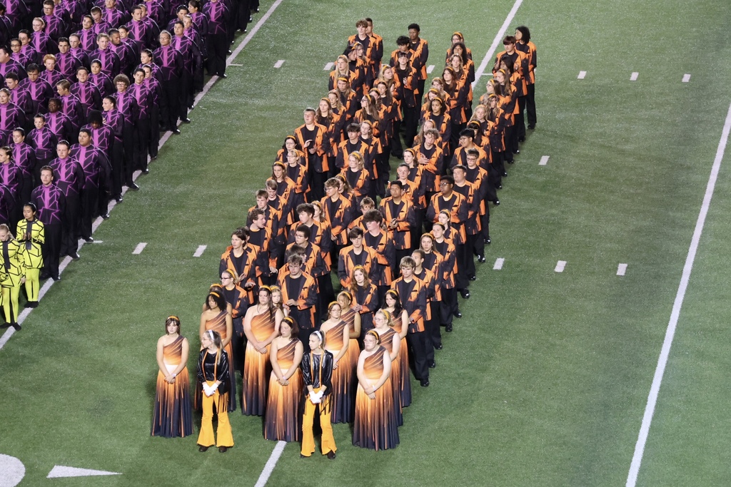 Cascade High School Marching Band attends Bands of America Memphis Regional 