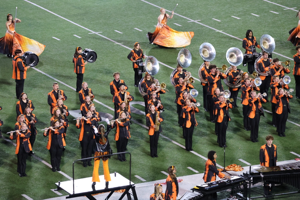 Cascade High School Marching Band attends Bands of America Memphis Regional 
