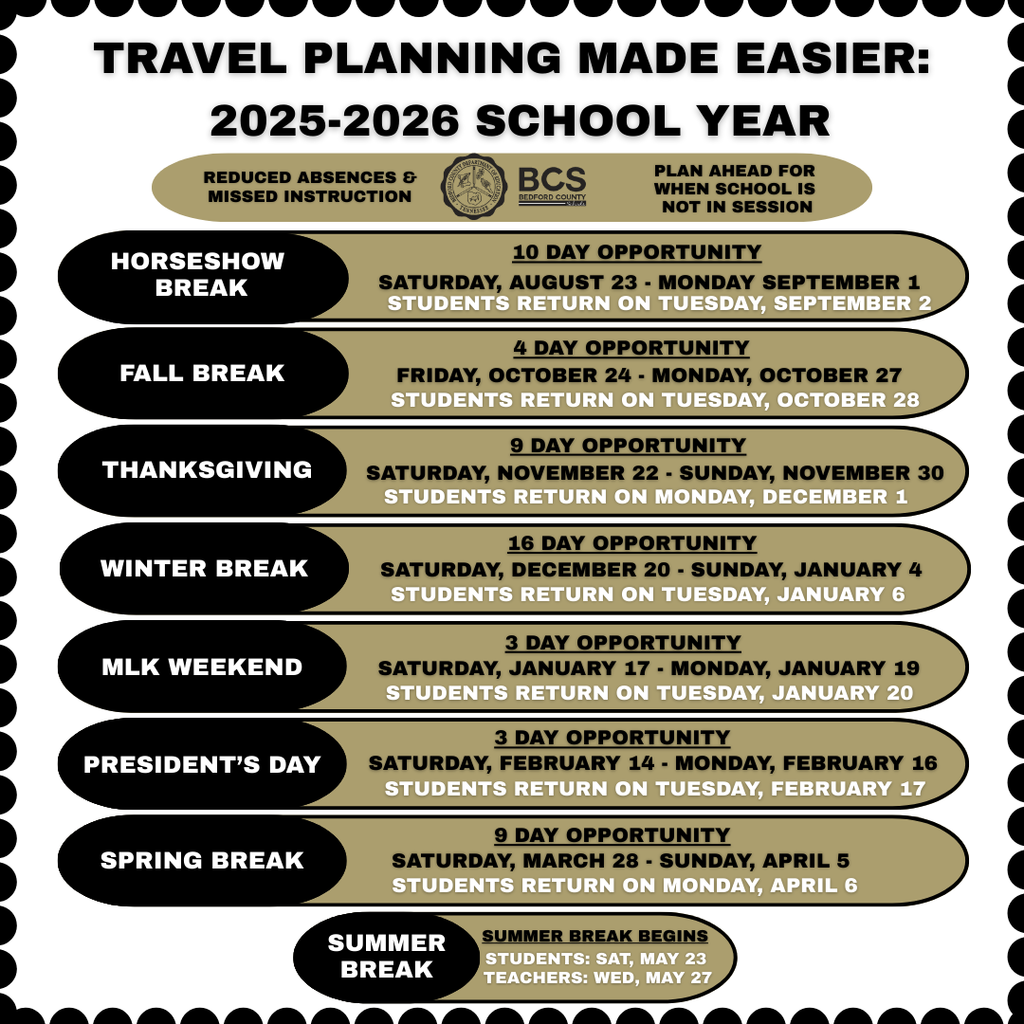 Travel Planning Made Easier for the 2025-26 School Year