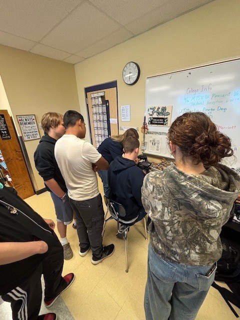 Cooper Steel Visits JAGTN Classroom at Community High School 