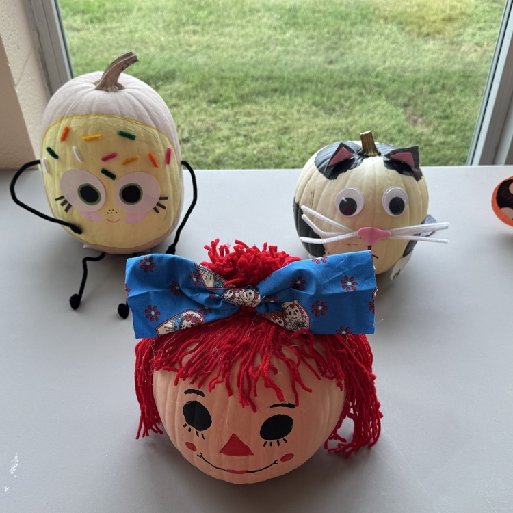 painted pumpkins