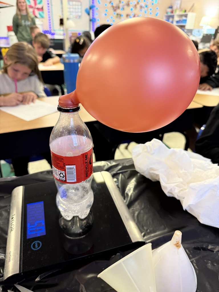 Summer Monroe's Class at East Side Elementary Explores Chemistry and Chemical Reactions