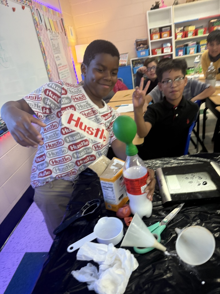 Summer Monroe's Class at East Side Elementary Explores Chemistry and Chemical Reactions