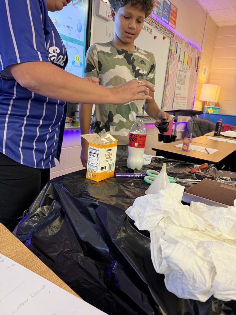 Summer Monroe's Class at East Side Elementary Explores Chemistry and Chemical Reactions