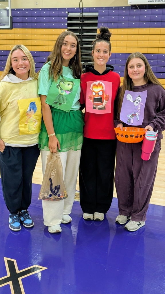 people dressed up for Halloween