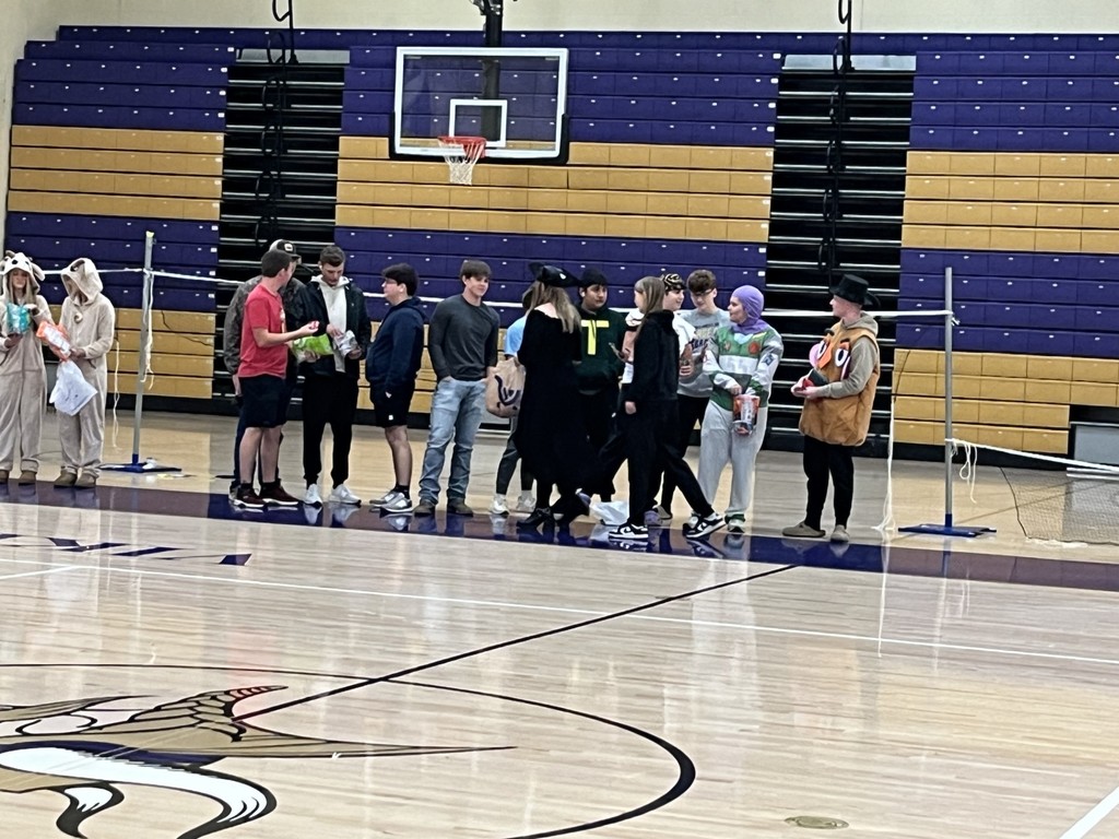 people dressed up for Halloween