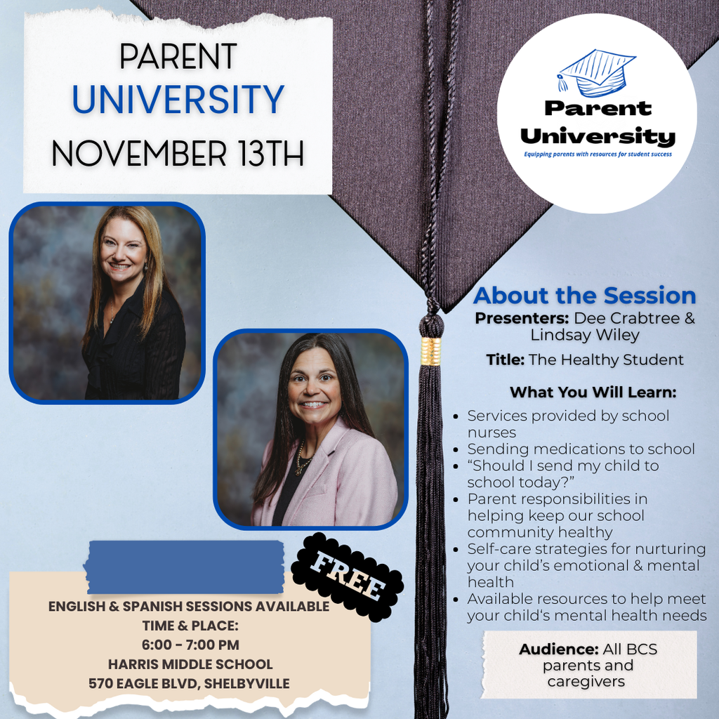 Parent University November 13th