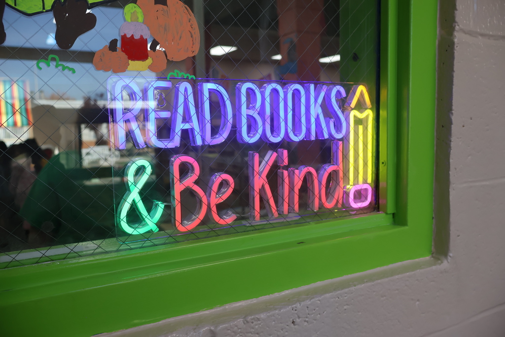 Cooper Steel Book Vending Machine Donation at Eakin Elementary School 