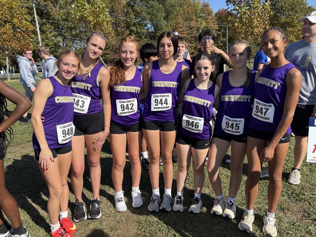 Girls cross country team
