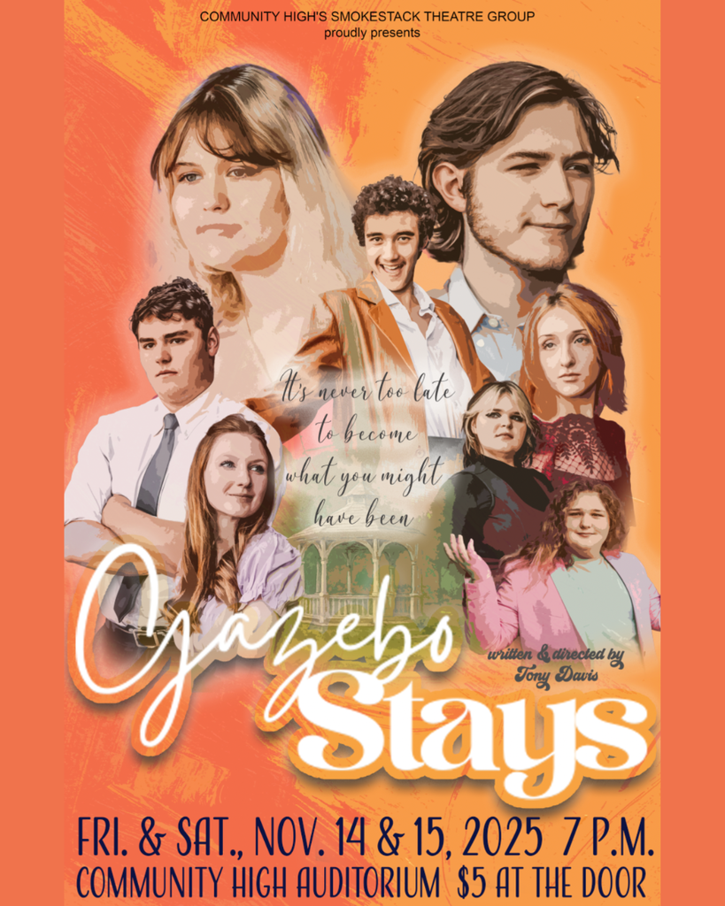 Community HS Smokestack Theatre Group Gazebo Stays Play