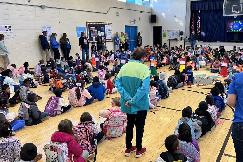 Morning Announcements at Eakin Elementary School