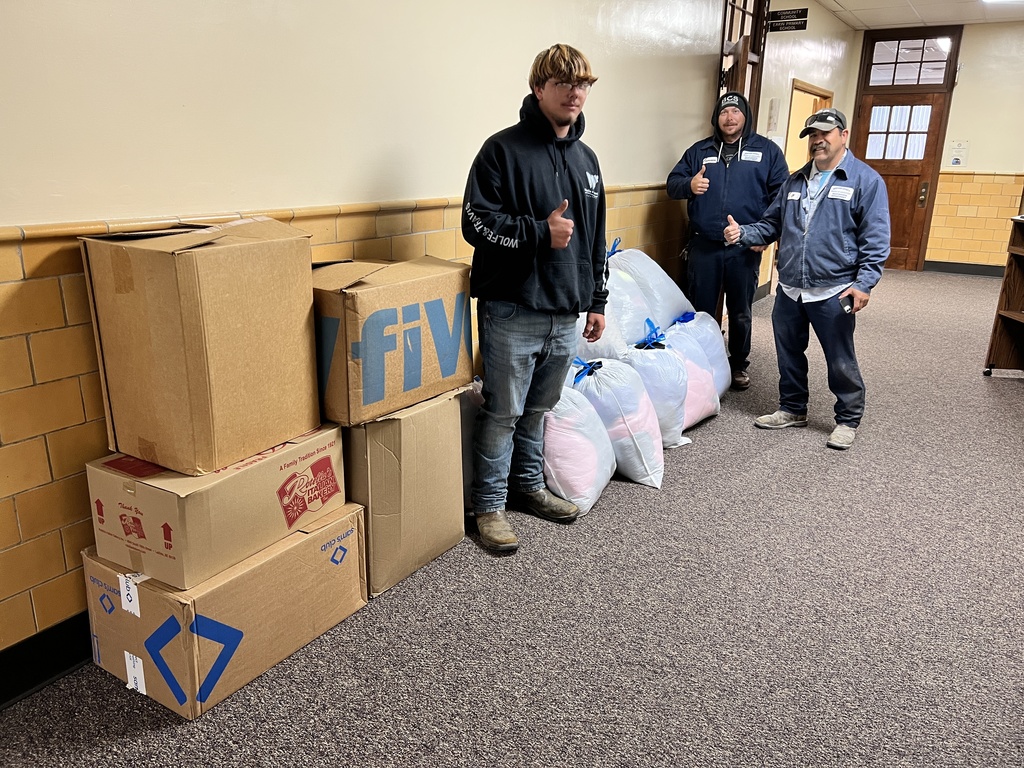 Haley Mitchell and New Vision Baptist Church Coat Drive Donation