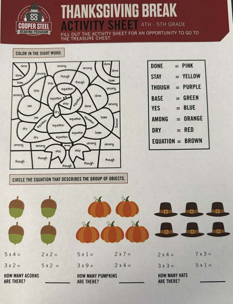 thanksgiving packetThanksgiving packet