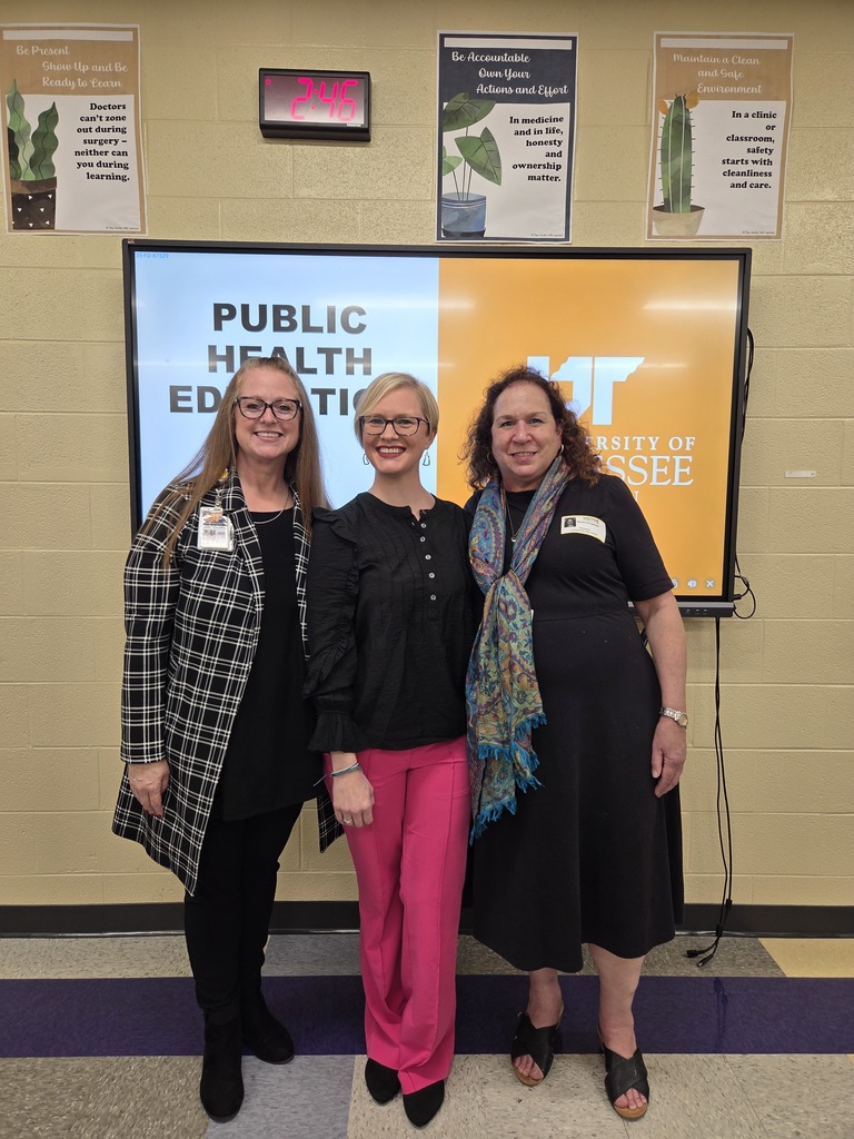 UT Southern Representatives Visit Community High School Health Science Class