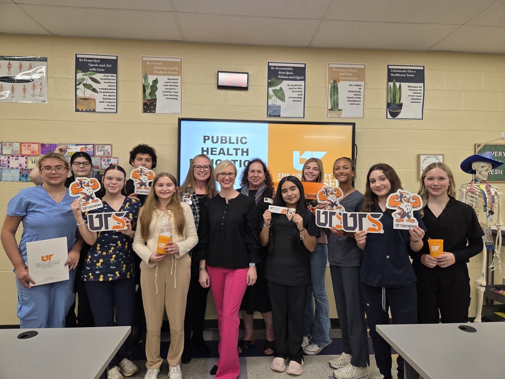 UT Southern Representatives Visit Community High School Health Science Class