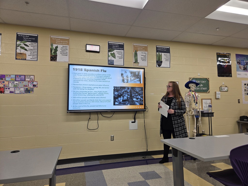 UT Southern Representatives Visit Community High School Health Science Class
