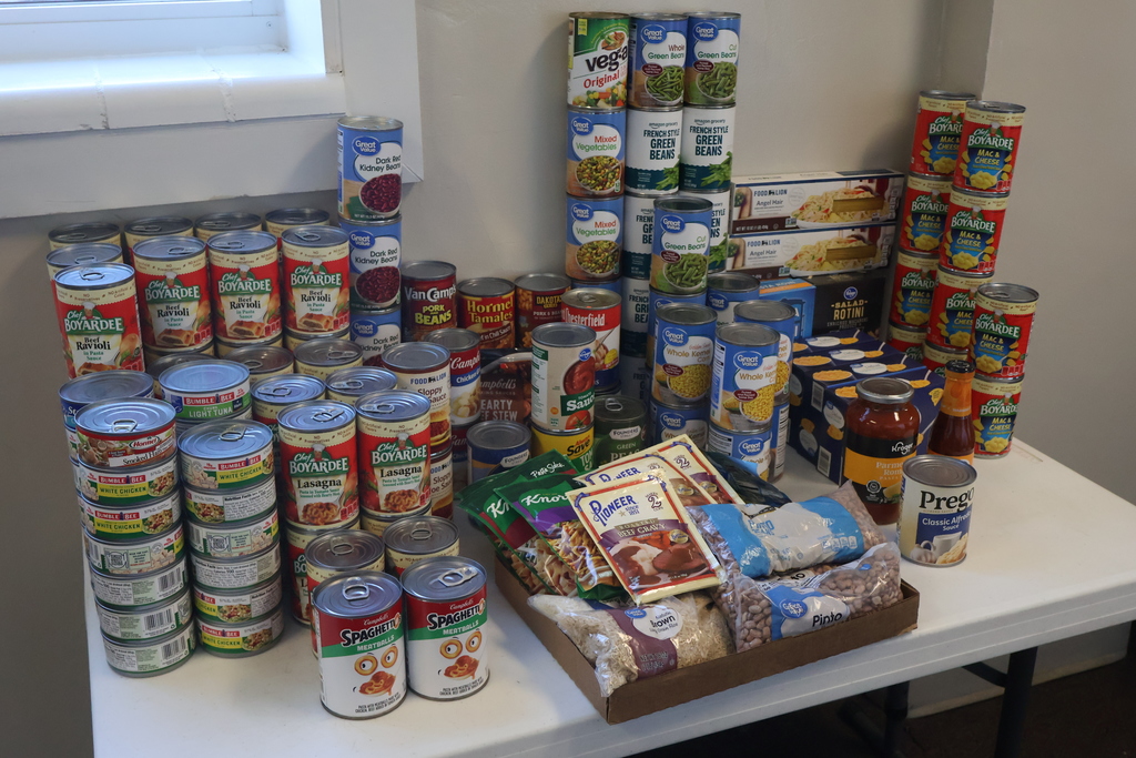 Bedford County Schools Central Office Team Canned Food Drive