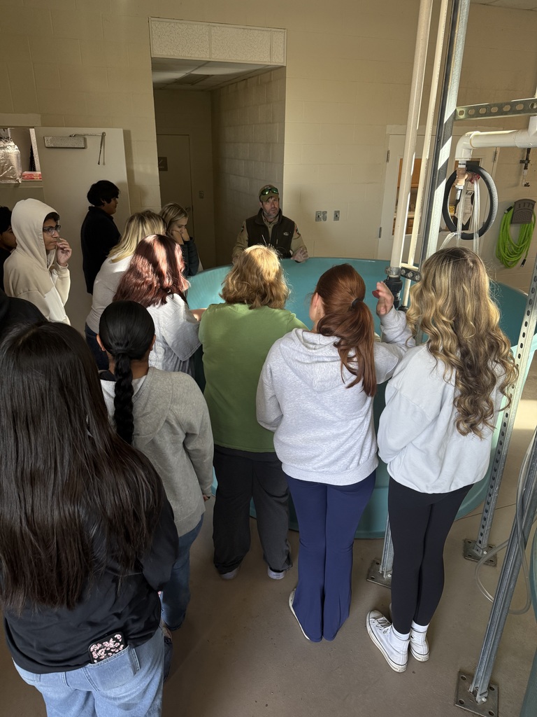 SCHS Agriscience Class Visits the Normandy Fish Hatchery