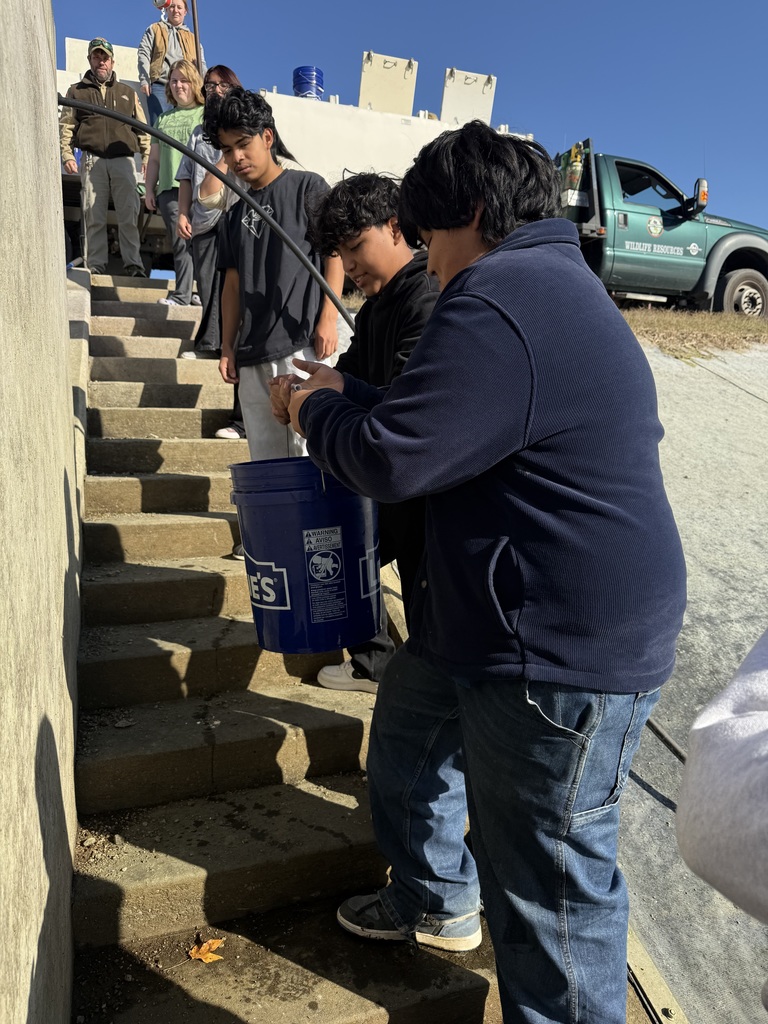 SCHS Agriscience Class Visits the Normandy Fish Hatchery