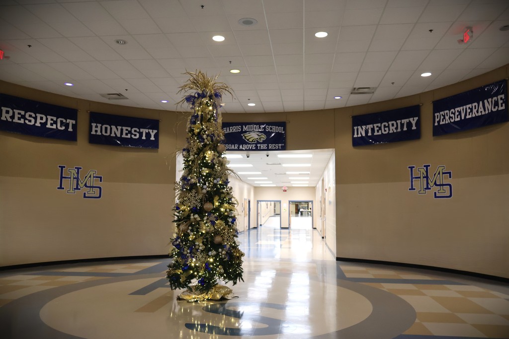 Holiday Cheer at Harris Middle School