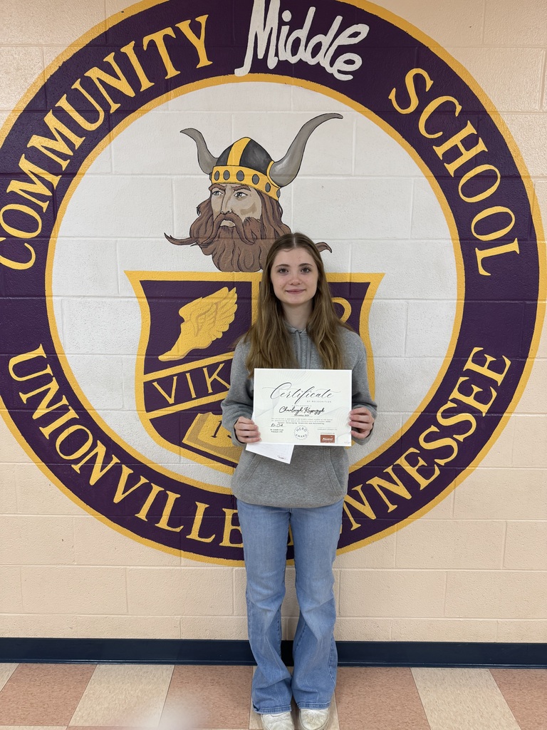 Student with certificate