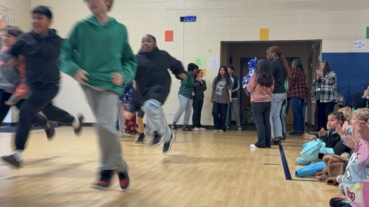 boys basketball and cheerleaders