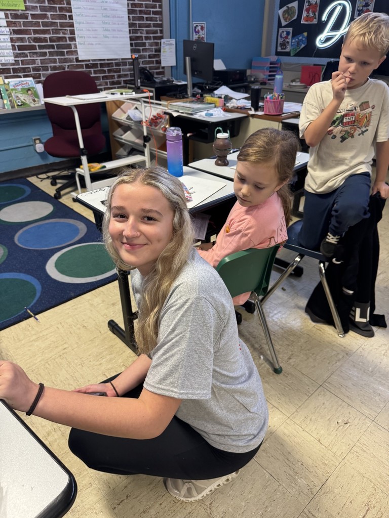 SCHS TAP II & FCCLA Students Participate in Bedford Be a Teacher Day at Southside Elementary