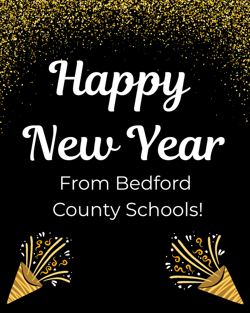 Happy New Year from Bedford County Schools 