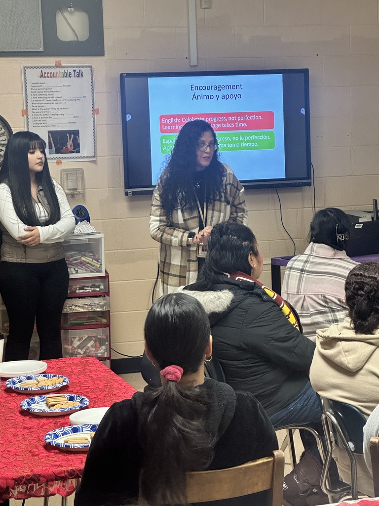 Community Elementary School ESL Teachers Host ESL Parent Meeting