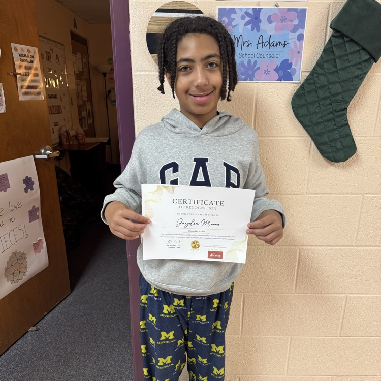 student with certificate