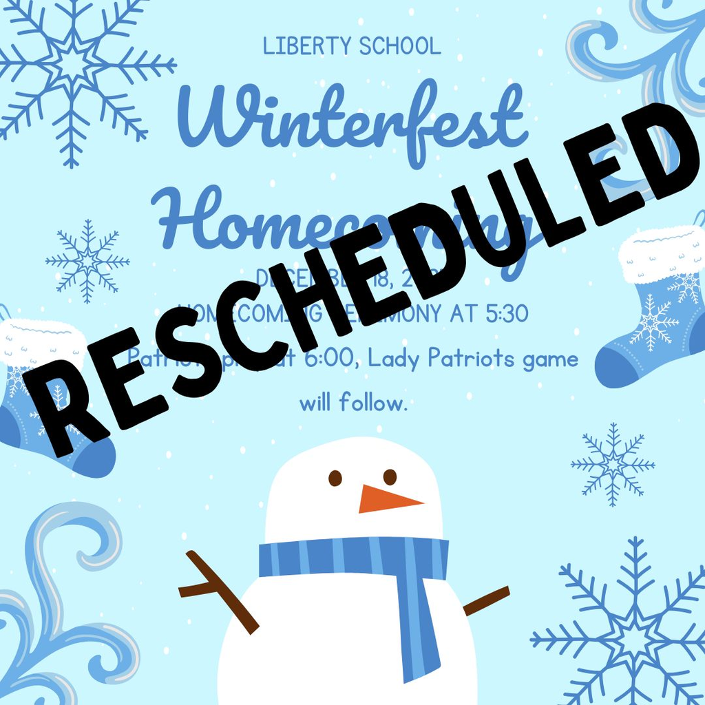 Homecoming is rescheduled