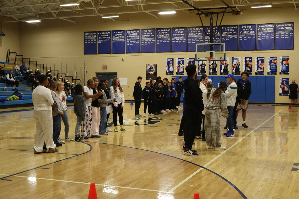Harris Middle School Winter Whiteout Homecoming Pep Rally