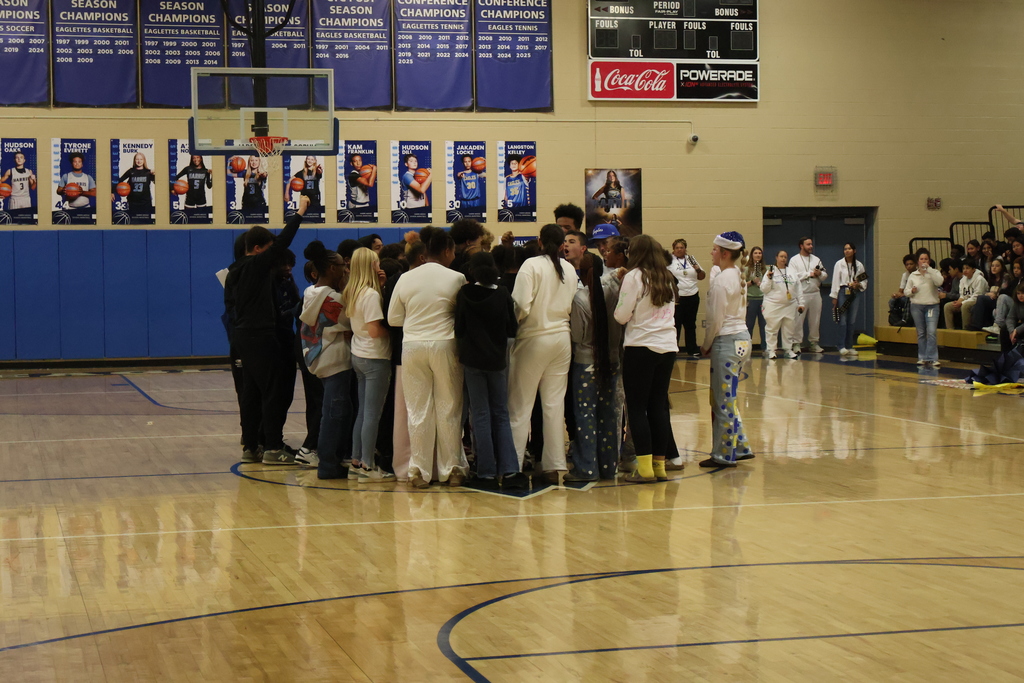 Harris Middle School Winter Whiteout Homecoming Pep Rally