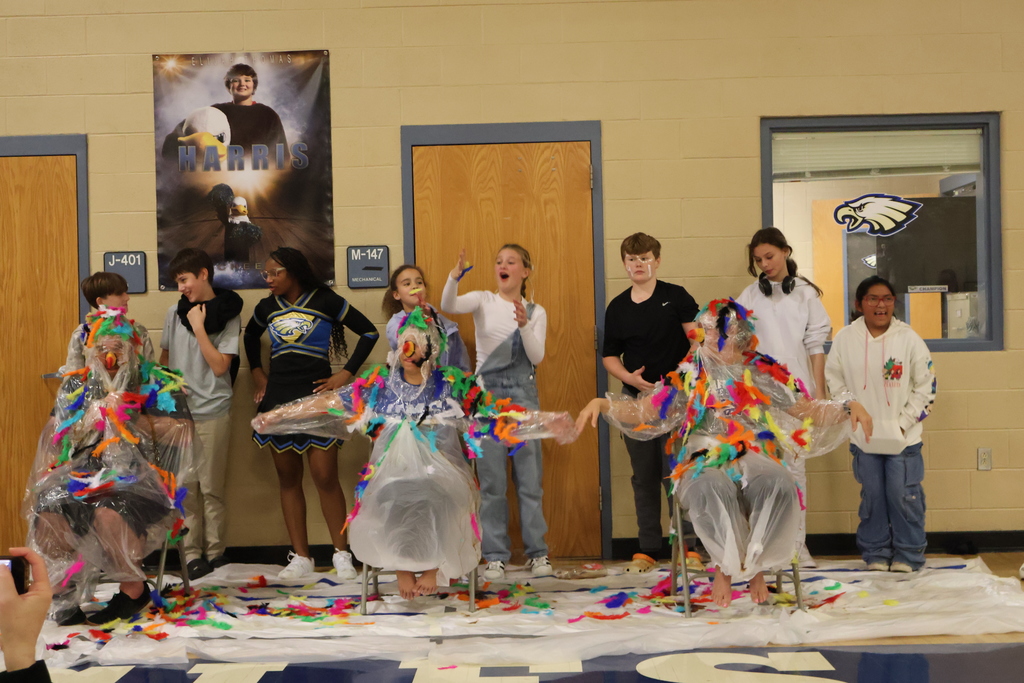 Harris Middle School Winter Whiteout Homecoming Pep Rally