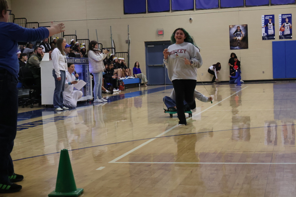Harris Middle School Winter Whiteout Homecoming Pep Rally
