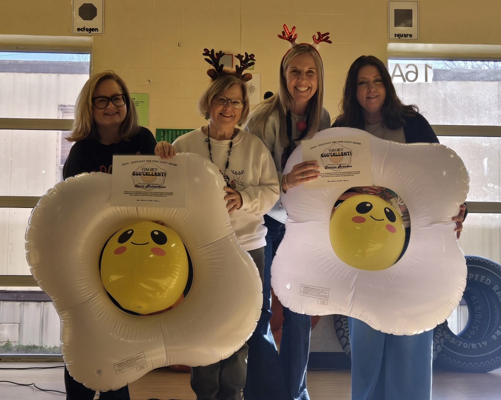East Side Elementary School Reindeer Games, Be the One & Teacher Float Awards