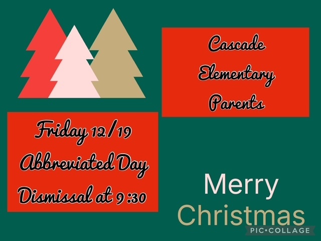 Dec. 19th Abbreviated Day