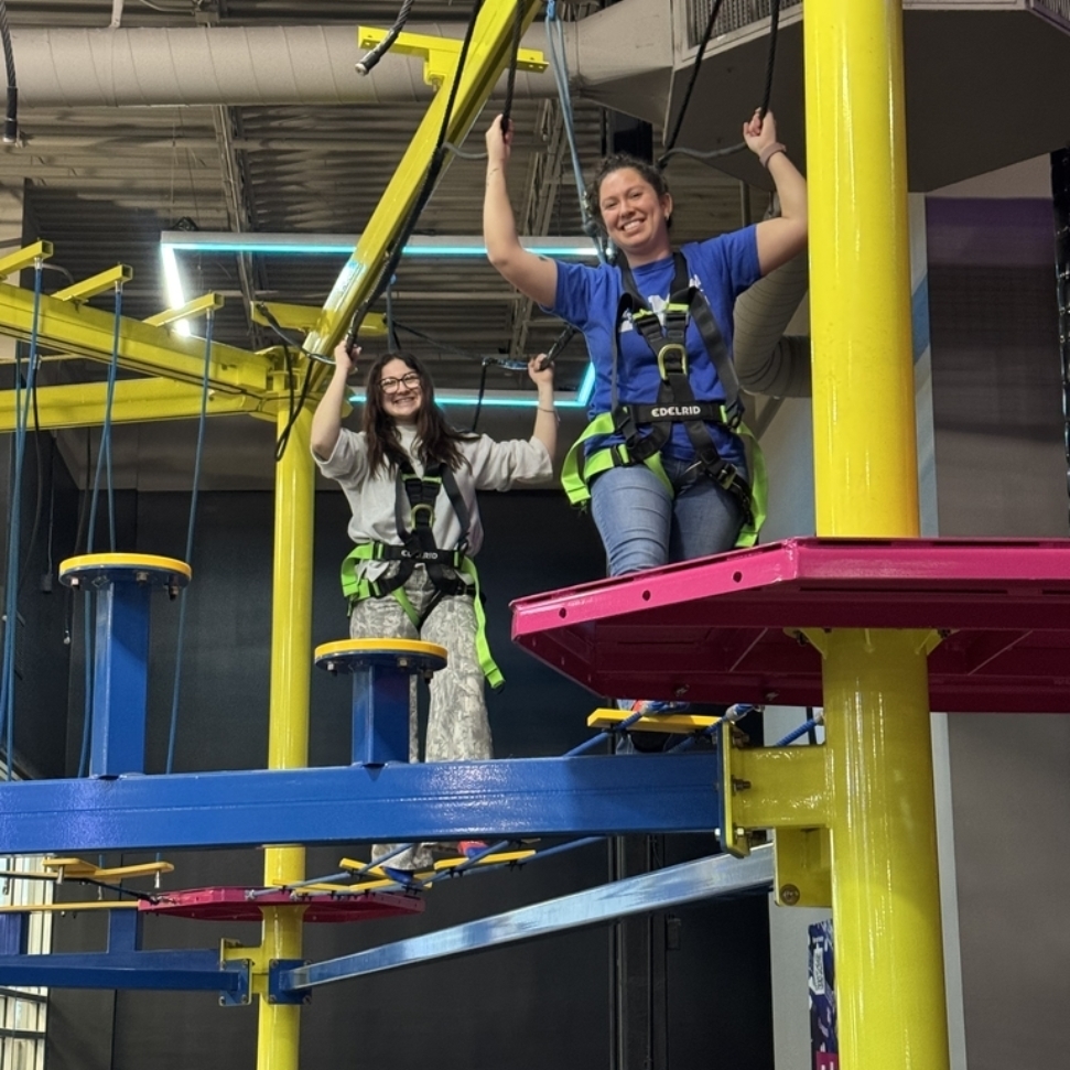 Teachers also enjoyed the Urban Air Field Trip 