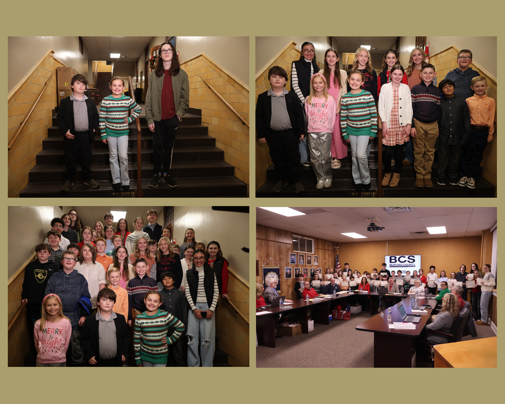 Students Recognized by School Board for Perfect TCAP and EOC Assessments