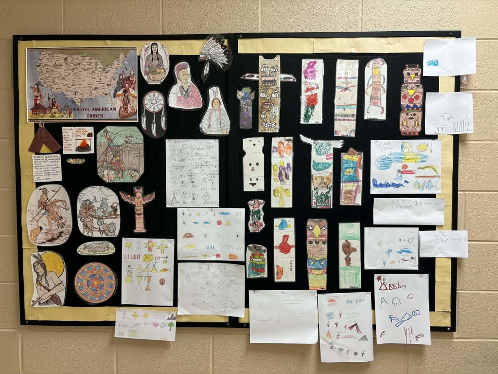 Artwork from the classroom of Mr. Paul