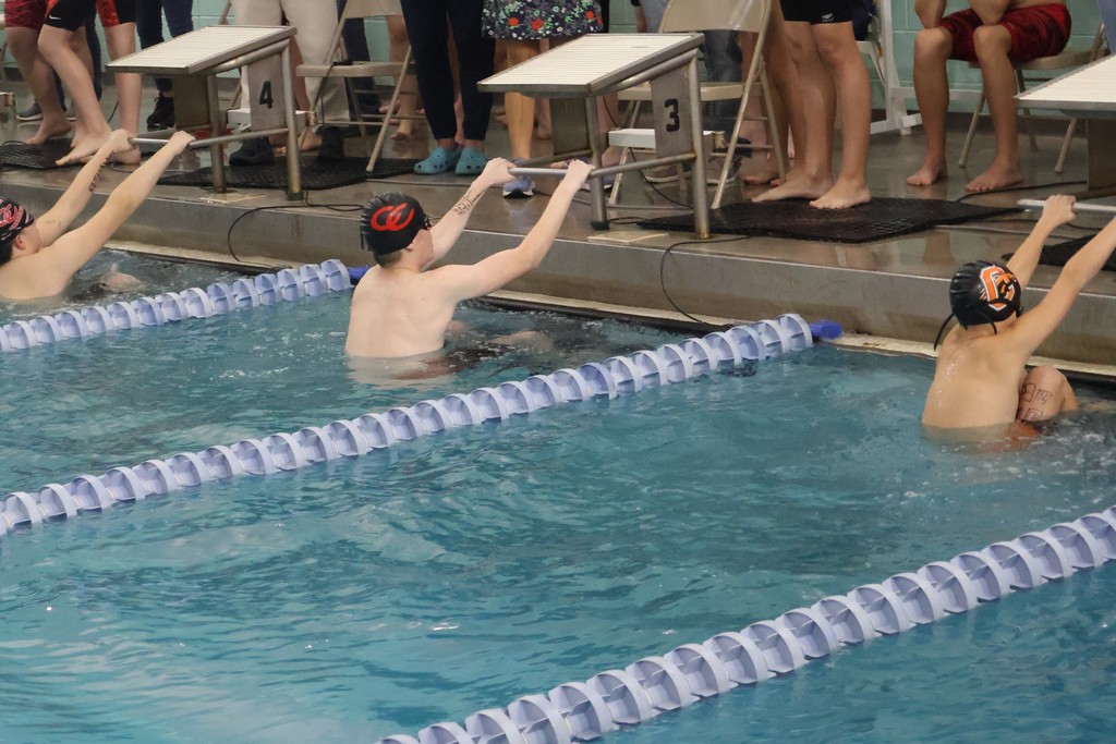 Bedford County Swim Team Final Home Meet of the Season 