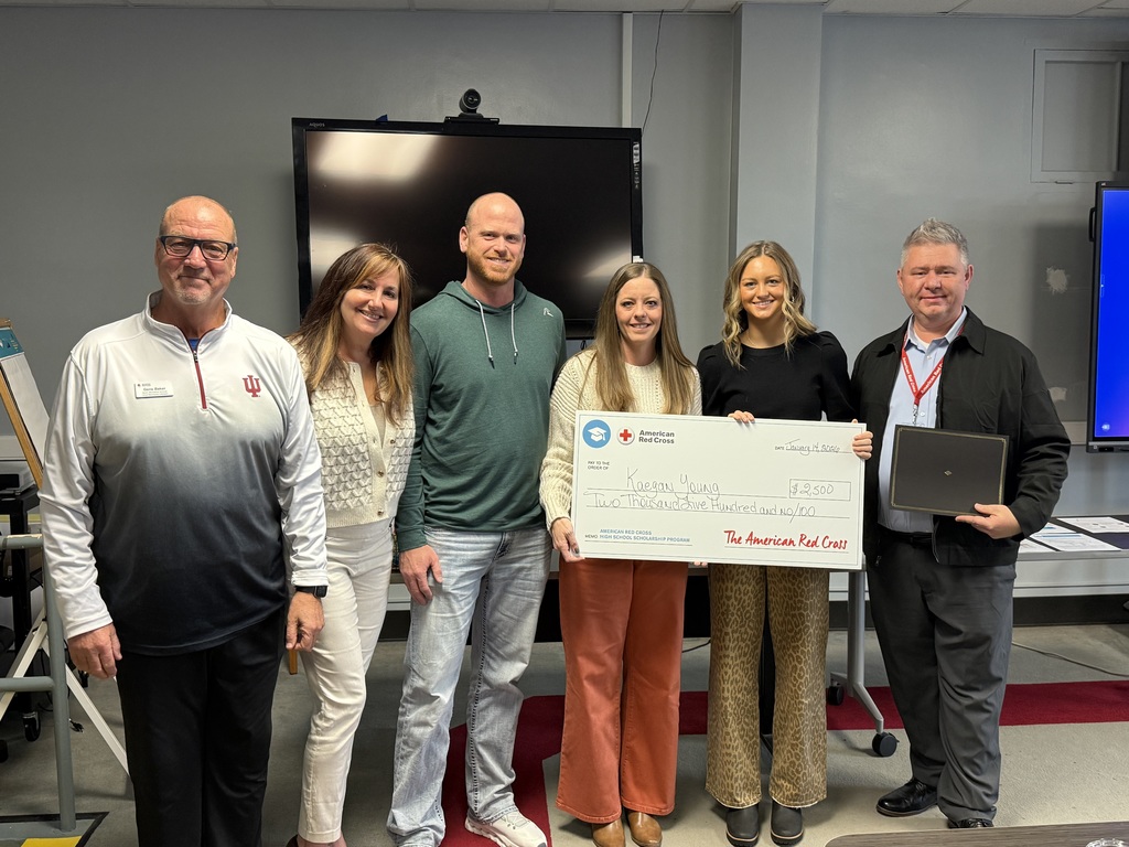 Kaegan Young Receives Scholarship from the American Red Cross