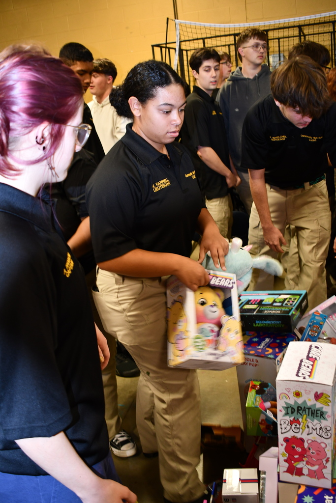 Community High School Criminal Justice Student Organization Toy Drive 