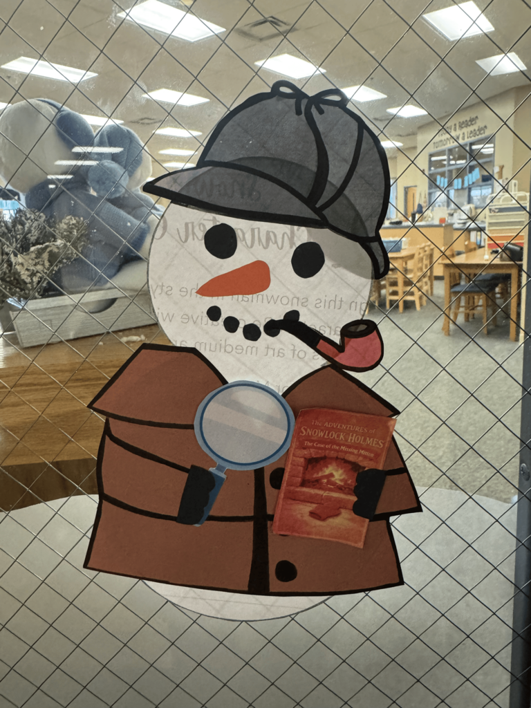 Snowman Coloring Contest Example