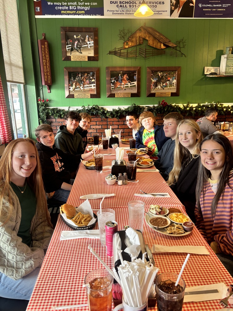 EOC students at the Cafe